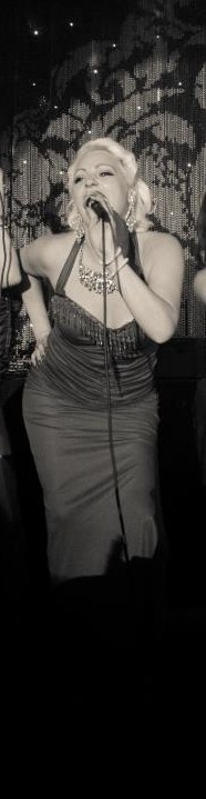 Corrinne Williams singing for Proud Cabaret